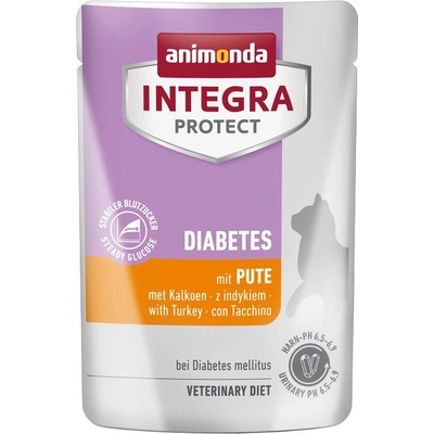Animonda Integra Protect Cat Diabetes консерви - пуйка 85 г