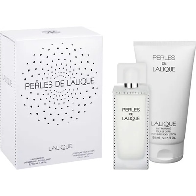 Lalique Perles de Lalique Gift Set - EDP 100 ml + Body Lotion 150 ml за жени