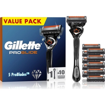 Gillette ProGlide самобръсначка + резервни остриета 10 бр