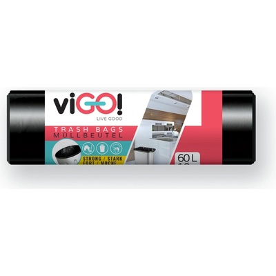 Vigo LDPE 60 l 24 µm 10ks černé