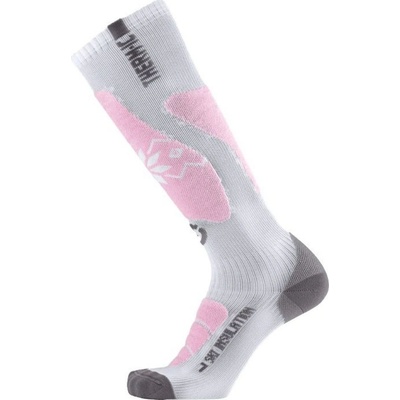 Therm-ic ponožky Ski Insulation Women White/Pink Ružová