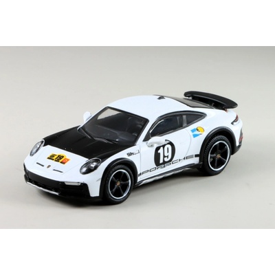 Spark Model Porsche 911 Dakar 992 #19 Rallye 1974 1:64 Sparky