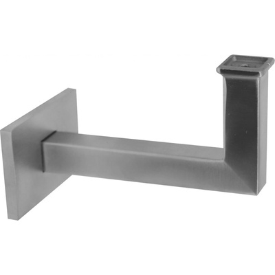 DOPRODEJ Držák madla na stěnu (55x85mm), broušená nerez K320 /AISI304