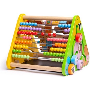 Image 1 of Bigjigs Toys - Дървено образователно сметало с различни активност (BB054)