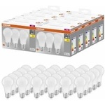 OSRAM BASE CLASSIC A 60 FR LED lamp with E27 base, bulb shape, pack of 3, 8.5W, 806lm, 2700K, warm white light, lower heat generation, very low energy consumption, long service life, 30-pack - 4099854046803