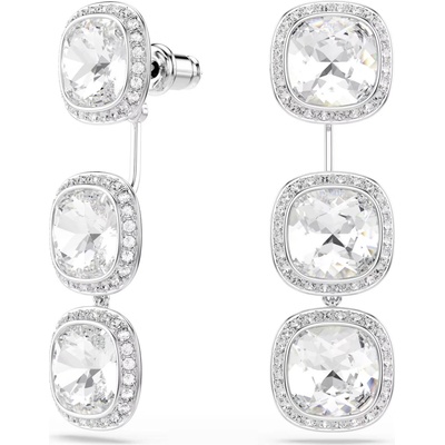 Swarovski Luxusné visiace náušnice 2v1 Una Angelic 5754342