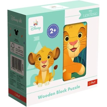 Trefl Дървени кубчета, Цар Лъв