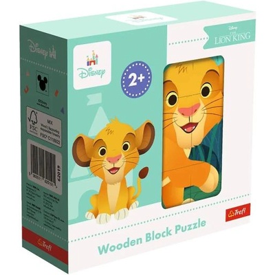 Trefl Дървени кубчета, Цар Лъв