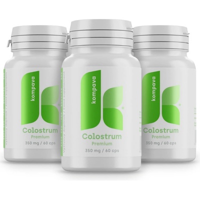 Kompava Colostrum Premium 350 mg 3 x 60 kapsúl