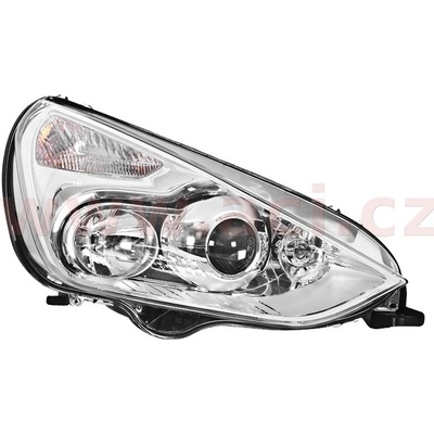 přední světlo BI-XENON D1S+H1 s natáčením do zatáčky HELLA (prvovýroba) P 1869984H