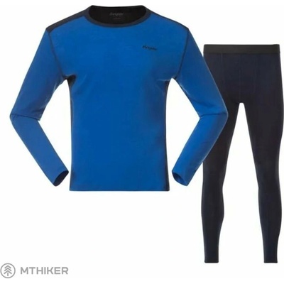 Bergans of Norway Allround Merino Baselayer set space blue/navy blue
