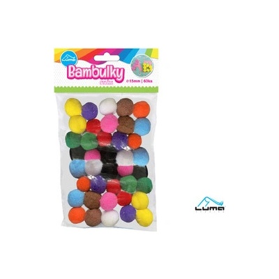 Bambulky mix, 60ks 15mm – Zboží Mobilmania