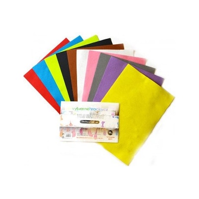 Filc - 10 ks mix barev A4, 180 g