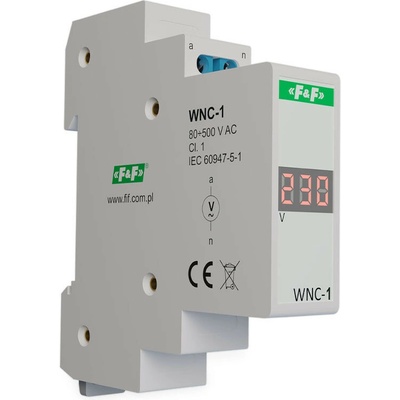 WNC-1 - Digitálny voltmeter, 1-fázový, 50-500V