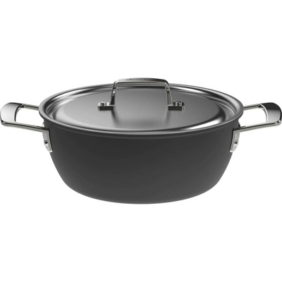 Demeyere Tradiční pánev BLACK 24 cm nerezová ocel