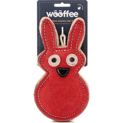 Wooffee pravá kože vysmátý králík 18 cm