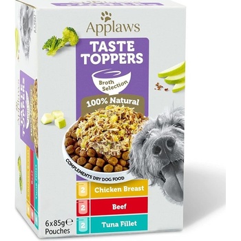 Applaws Taste Toppers Broth Multipack 6 x 85 g