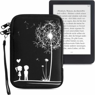 KW Mobile Dandelion Love KW5033506 Univerzálne puzdro pre čítačky 6 čierne