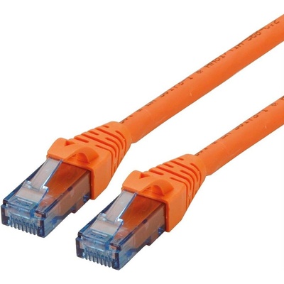 Roline 21.15.2777 RJ45, CAT 6A U/UTP, 10m, oranžový