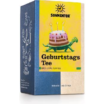 SONNENTOR Био чай „Рожден ден - 18 пакетчета чай