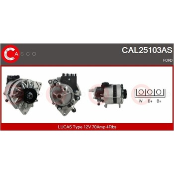 Generátor CASCO CAL25103AS