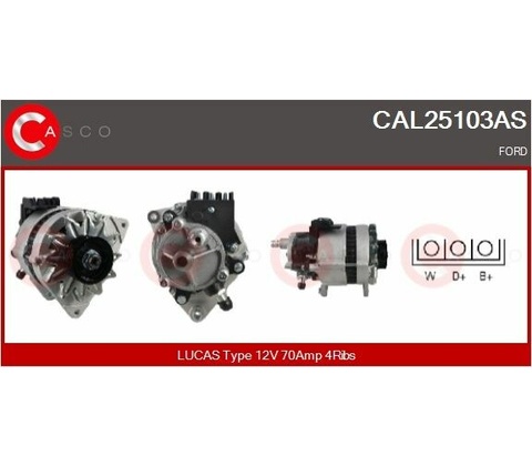 generátor CASCO CAL25103AS