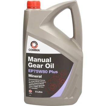 Image 1 of Comma Трансмисионно масло comma ep75w80 plus 5 литра