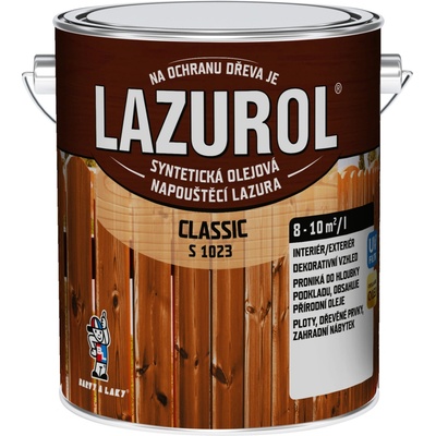 Lazurol Classic S1023 2,5 l pinie – Hledejceny.cz