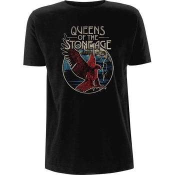 Queens Of The Stone Age Риза Eagle Unisex Black L (QOTSATS08MB03)