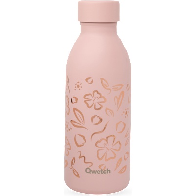 Qwetch Изолираща бутилка MOANI - 500 мл - Pastel rose