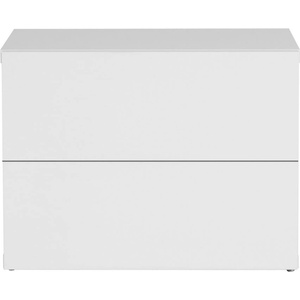 TemaHome Бяло нощно шкафче с 2 чекмеджета Aurora - TemaHome (9500.310263)