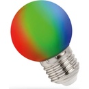Spectrum LED žiarovka RGB, E27, G45, 1W