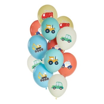Albi Balónky latexové Auta a stroje