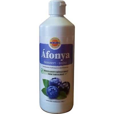 Dia Wellness Čučoriedkový topping omáčka 500 g