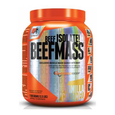 Extrifit BeefMass 1500 g, VANILKA-KARAMEL
