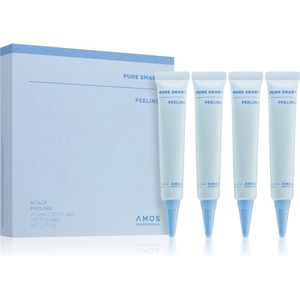 Amos professional Pure Smart Peeling пилинг за скалп против пърхот 4x20ml