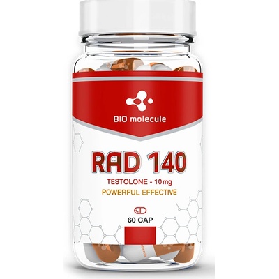 BIO molecule TESTOLONE (RAD 140) 10 mg 60 kapslí