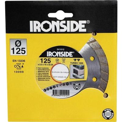 Ironside diamantový rezný kotúč 125 mm 241012