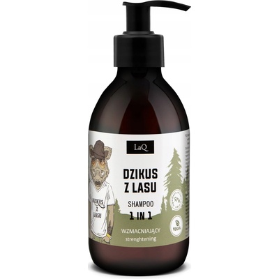 LaQ Men Divoký šampón extraktom z dubovej kôry 300 ml