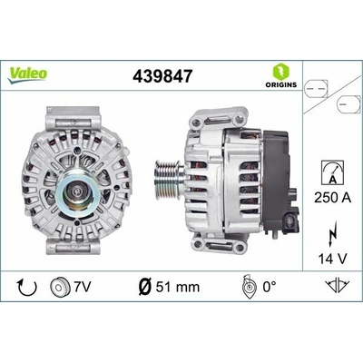 VALEO Alternátor 439847