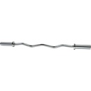 4GYMS 120 cm x 50 mm lomená olympijská EZ hriadeľ Menej Lomená