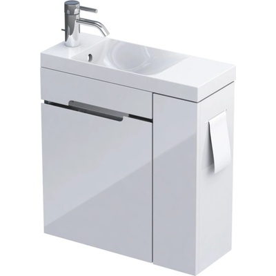 Oristo Silver Uni umyvadla se skříňkou 55 cm bílá OR33ZD2D551P