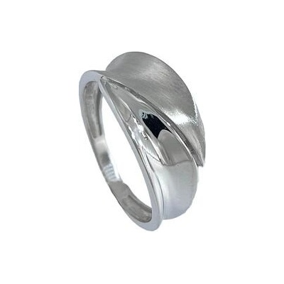 Infinitysilver Stříbrný prsten matný lesklý OR65153