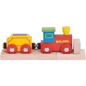 Bigjigs Toys - Дървен влак - Моето първо локомотивче
