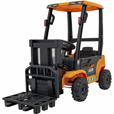 Mamido elektrický vysokozdvižný vozík JCB žltá
