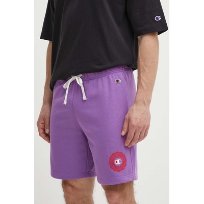 Champion Къс панталон Champion 0 в лилаво с меланжов десен 219850 (219850)