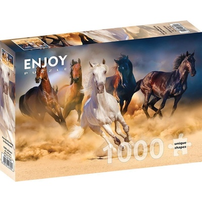 ENJOY Koně cválající v poušti 1000 dielov