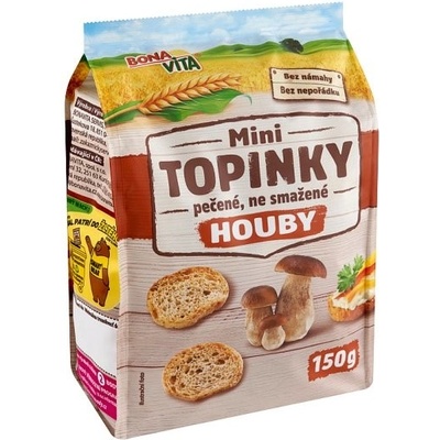 Bona Vita Mini topinky s hubovou príchuťou 150 g
