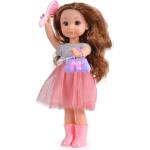 Moni Музикална кукла Moni Toys - С аксесоари, 36 сm, розови ботуши (109299)