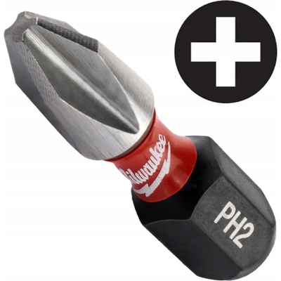 Sada bitov Milwaukee Shockwave PH2 25mm 25 ks